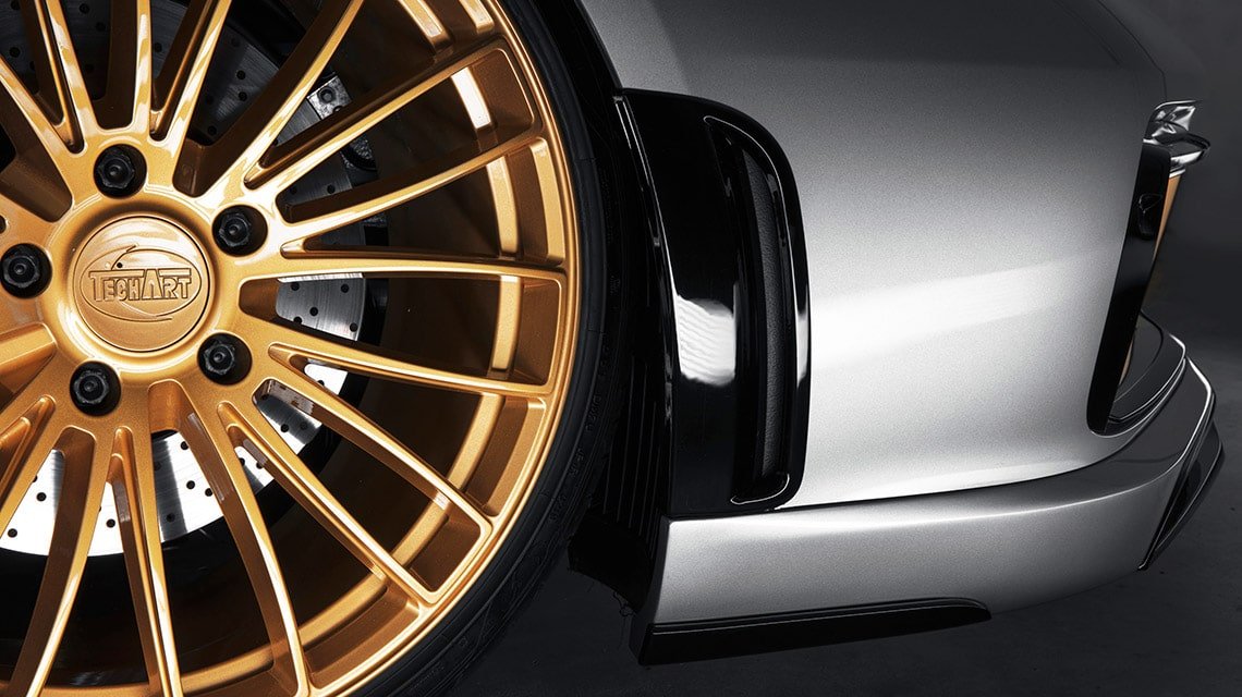 Воздухоотводы переднего бампера Porsche 992 Carrera Techart