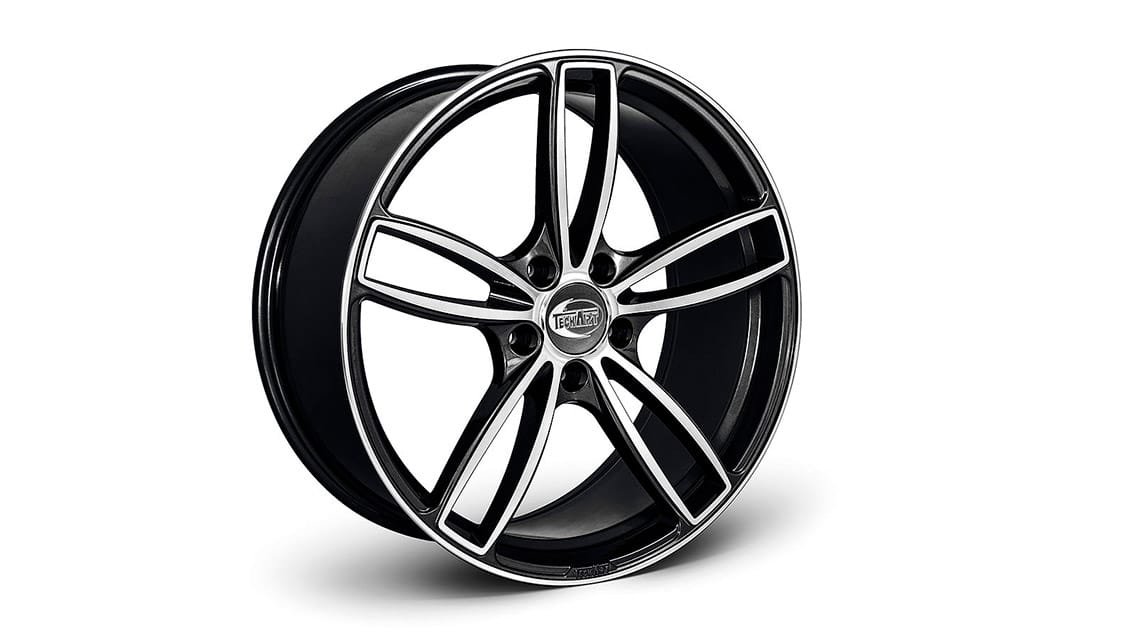 Диски Techart Formula IV двухцветные черные Panamera 971