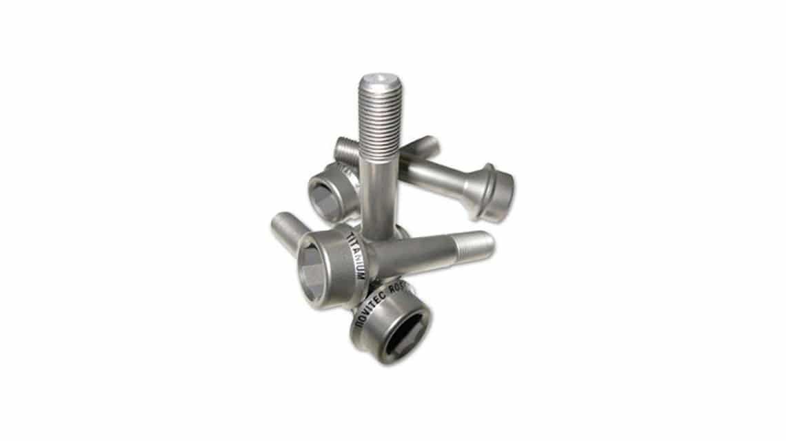 Ferrari F8 Tributo Novitec Titanium Wheel Bolts F544415