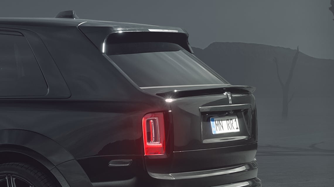 Cullinan Black Badge лип спойлер багажника