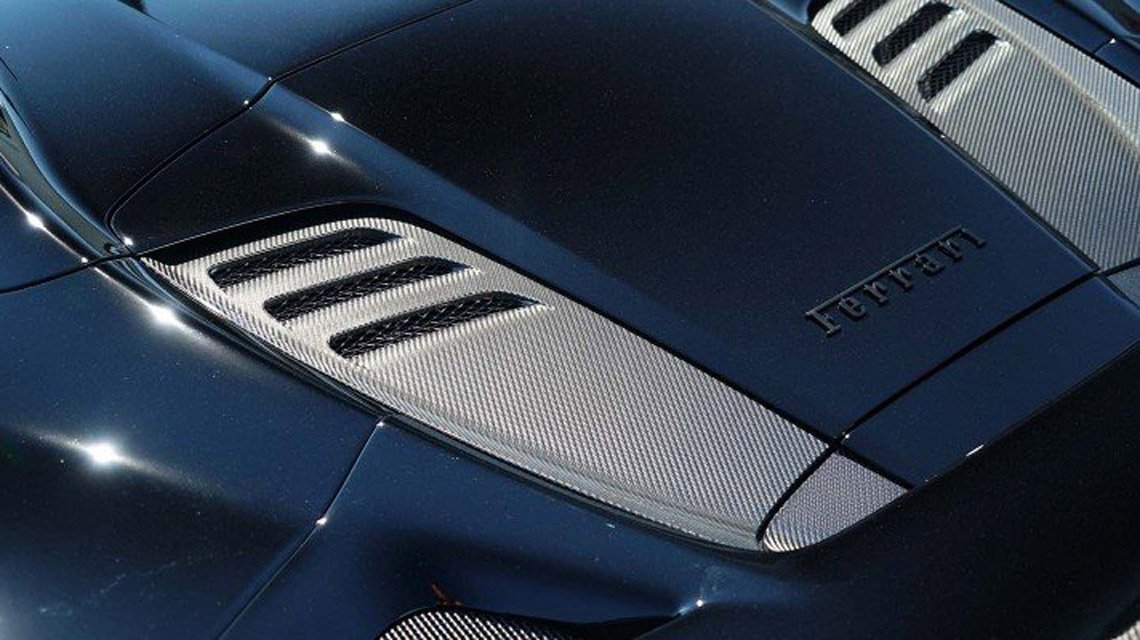 Novitec Ferrari F8 Spider вентиляционные элементы капота F6 444 44