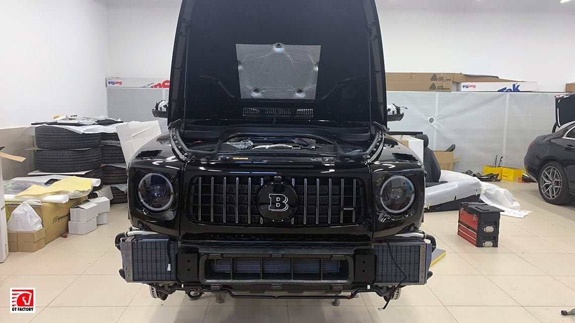 BRABUS WIDESTAR для G63AMG W464 в процессе постройки