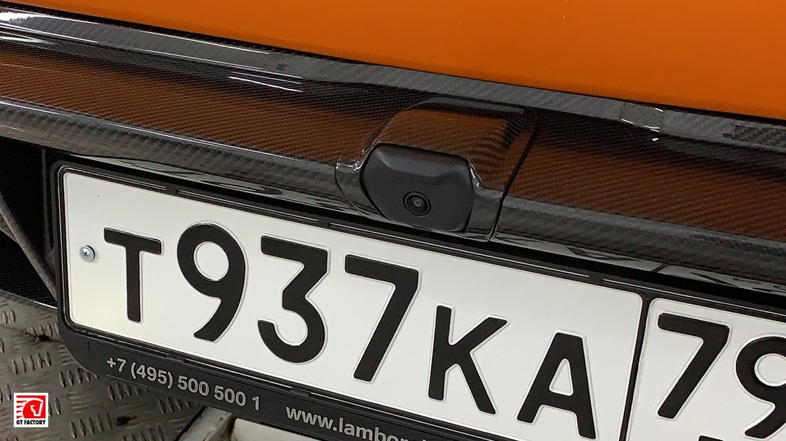 Novitec rear camera cover custom works