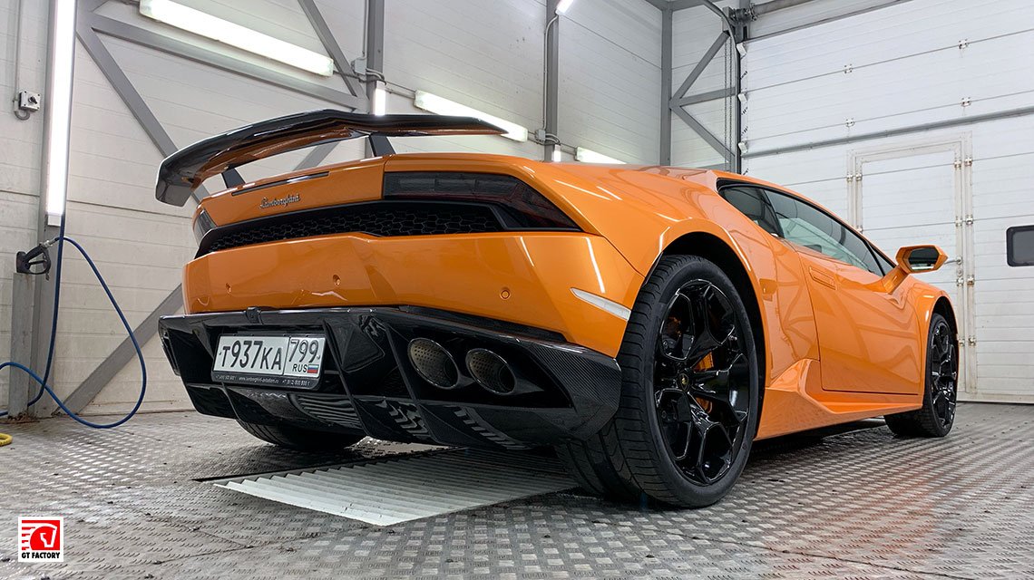 Проект LAMBORGHINI-HURACAN NOVITEC VORSTEINER IPE после завершения