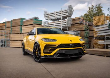 Желтый LAMBORGHINI URUS комплексный проект