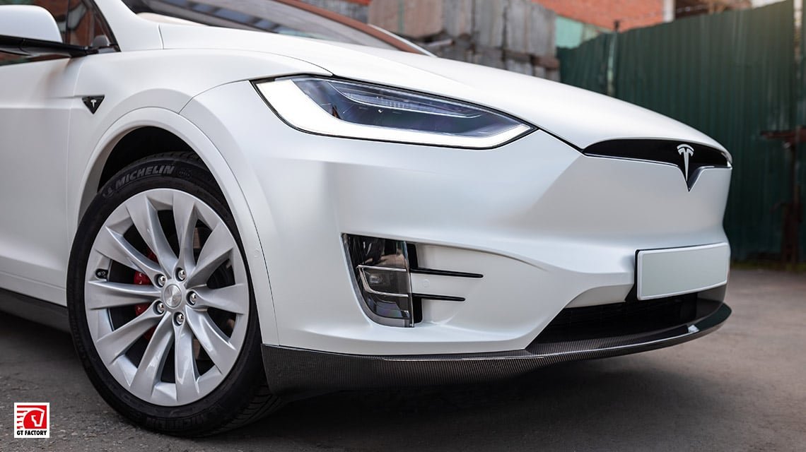 Карбоновая передняя юбка NOVITEC TESLA MODEL X