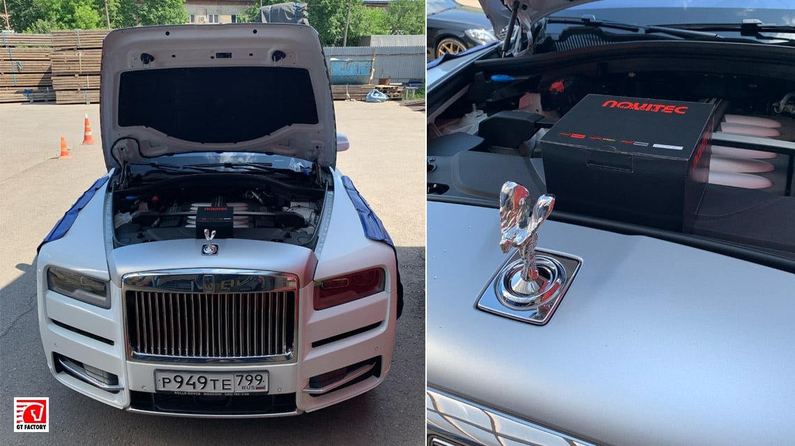 Установили на Rolls-Royce Cullinan Novitec N-Tronic