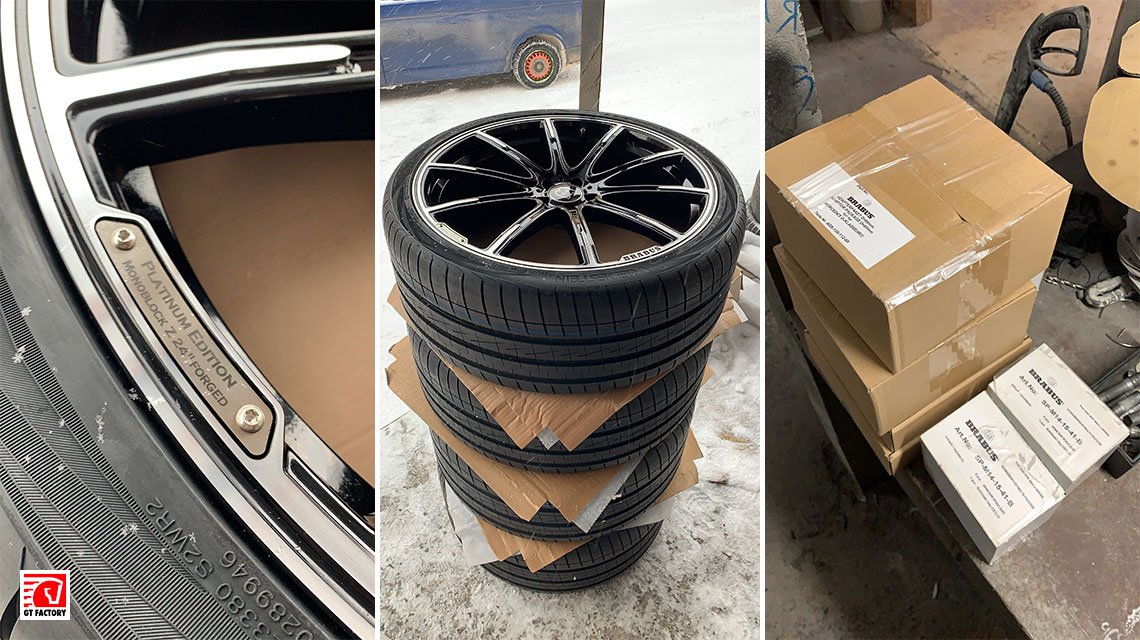 Brabus Monoblock Z для G63AMG Widestar W463A