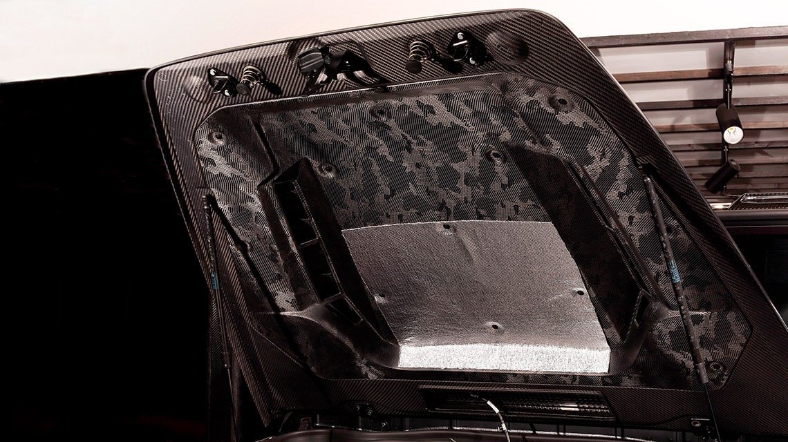 Top Car Design camo carbon hood for Mercedes-Benz G63 AMG W465