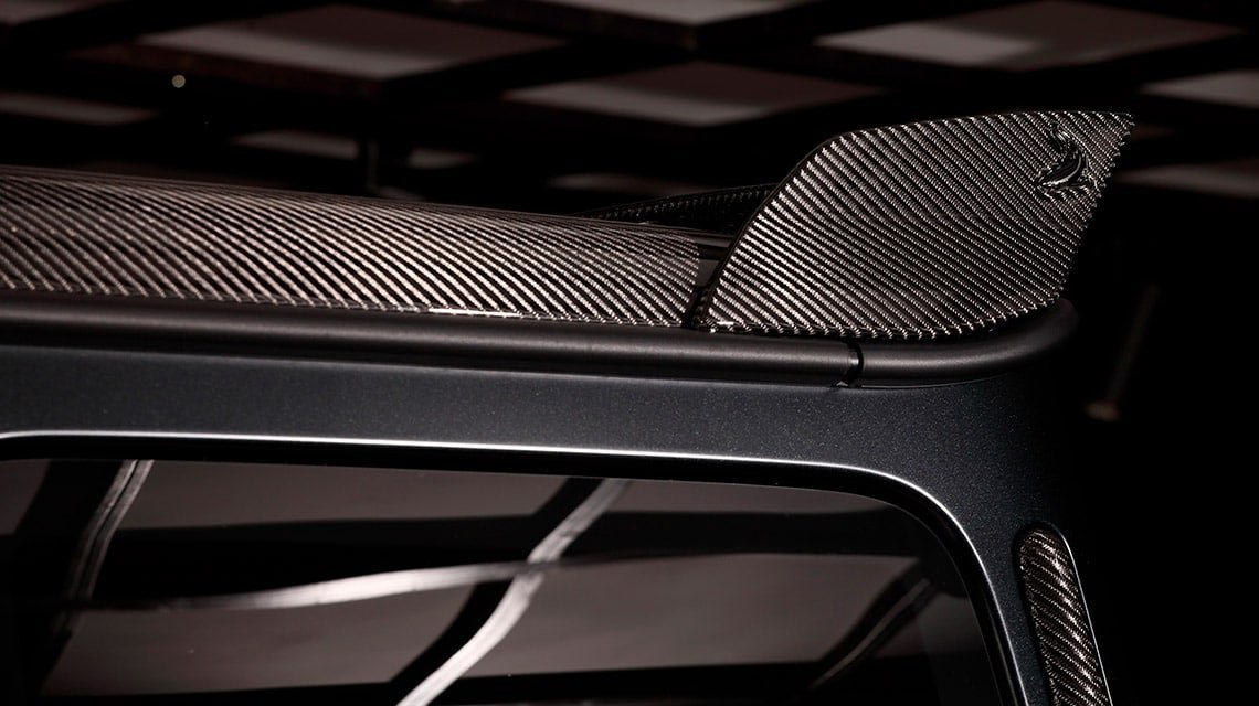 Top Car Design roof wing and carbon covers for Mercedes-Benz G63 AMG