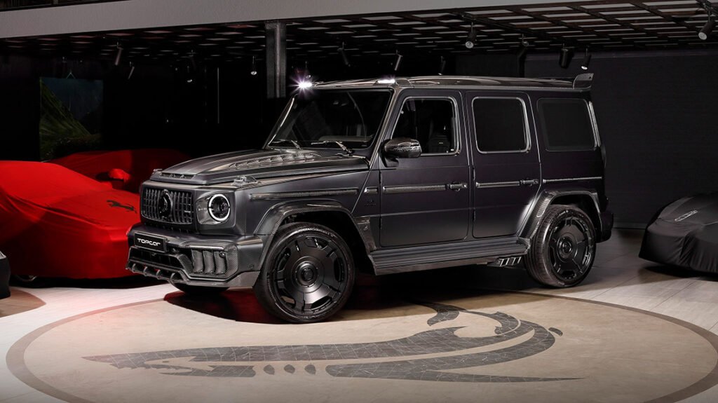 G63 Inferno carbon wide-body kit 3/4 side view