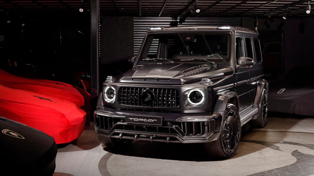 G63 Inferno carbon wide-body kit front view